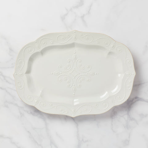 French Perle White™ 18.5" Serving Platter