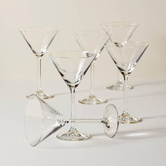 Tuscany Classics Martini Glass Set, Buy 4 Get 6