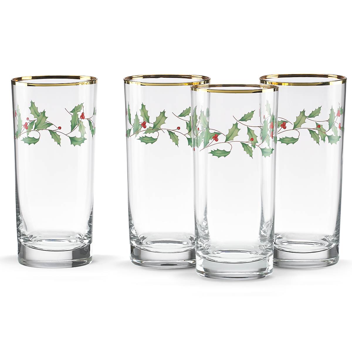 Holiday™ 4-Piece Highball Glass Set