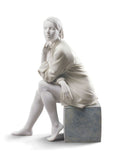 In My Thoughts Woman Figurine