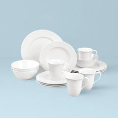 Opal Innocence Carved 16-Piece Dinnerware Set
