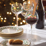 Holiday 4-Piece Wine Glass Set
