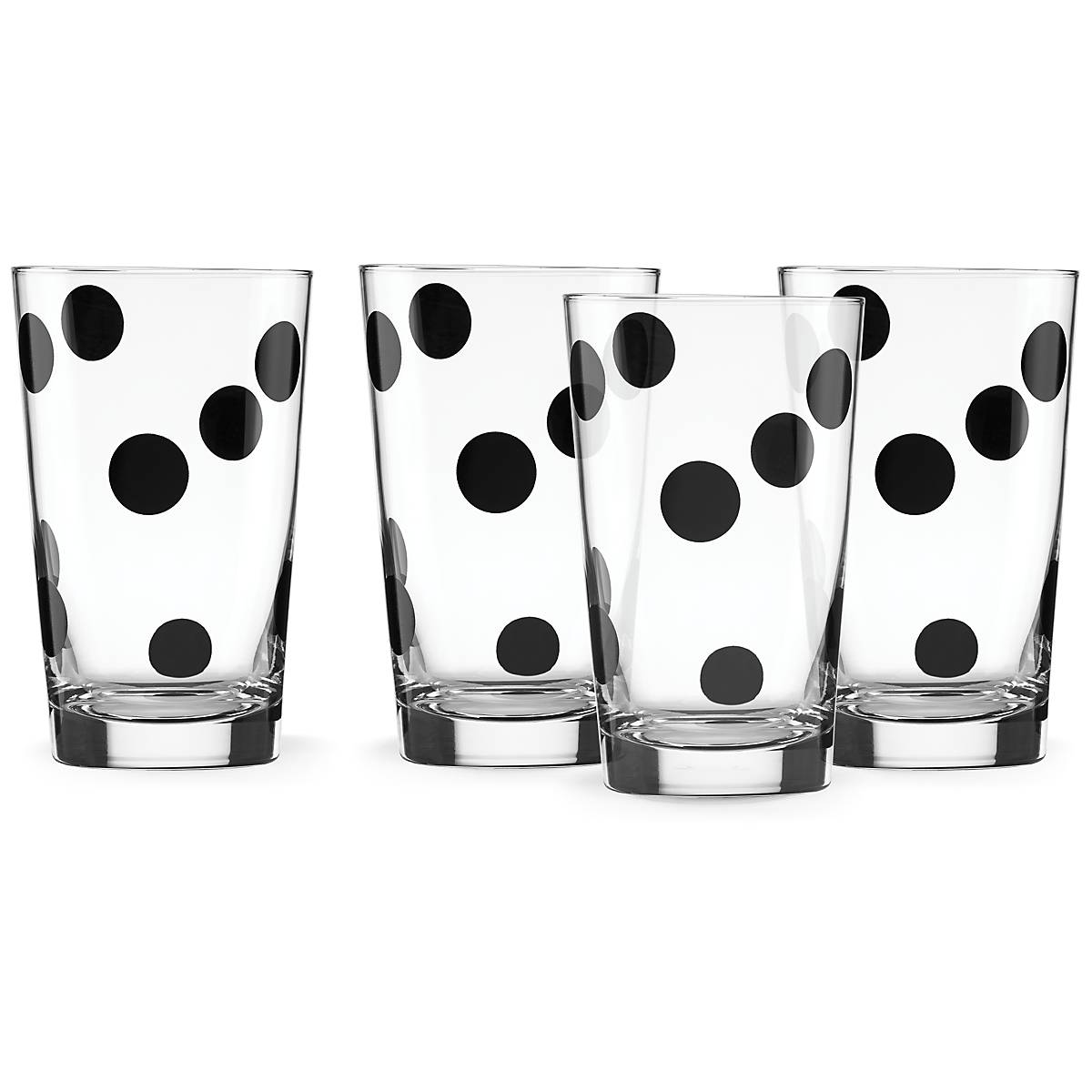 Deco Dot 4-Piece All-Purpose Glass Set