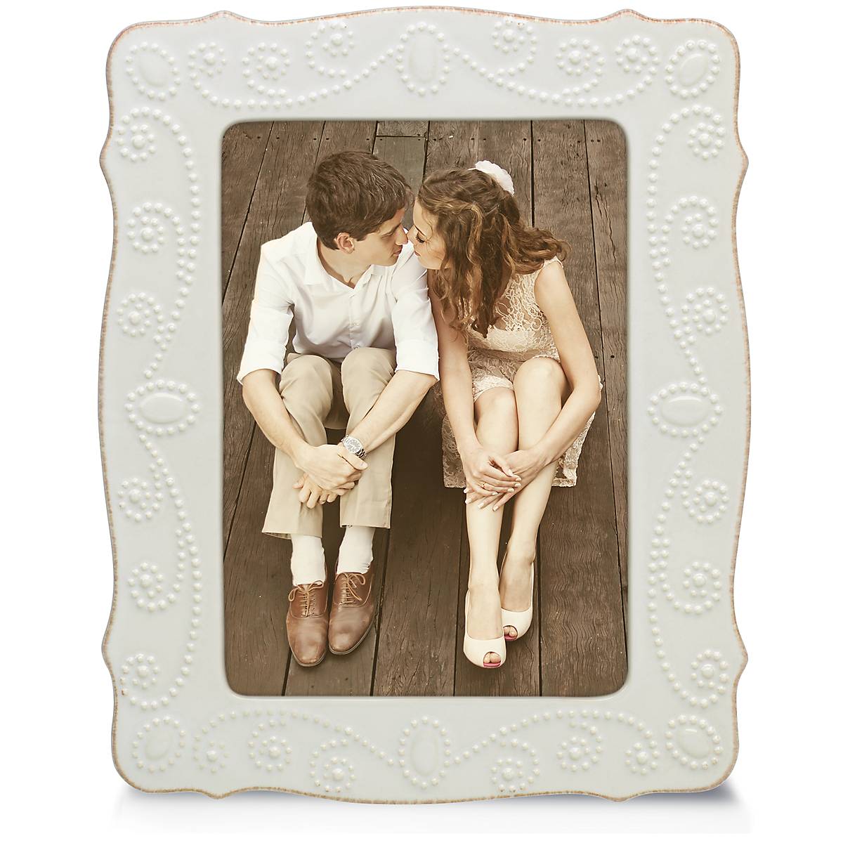 French Perle White™ 5" X 7" Frame