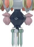 Belle De Nuit 12 Lights Chandelier. Multicolor (us)