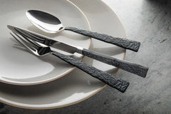 Shale Black 18/10 Stainless Steel 20 Piece Flatware Set