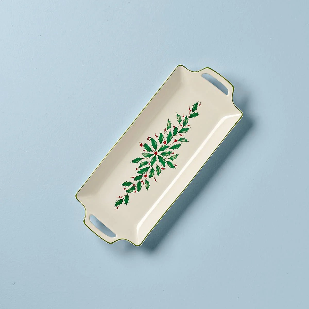 Holiday Handled Hd Tray