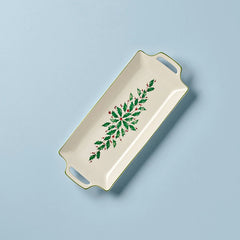 Holiday Handled Hd Tray
