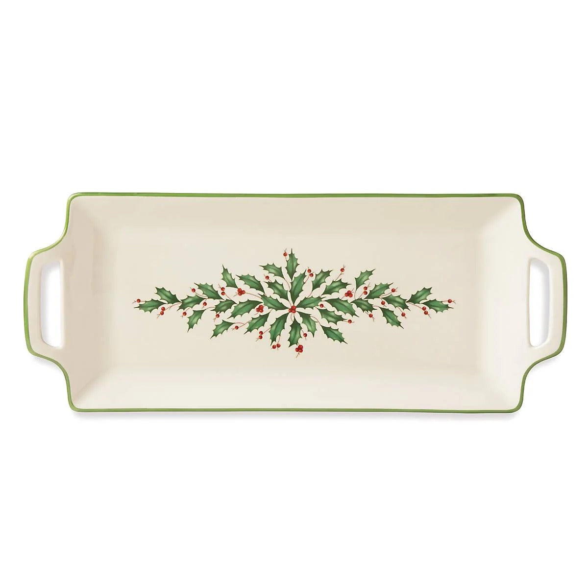 Holiday Handled Hd Tray