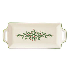 Holiday Handled Hd Tray
