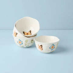 Butterfly Meadow 4-Piece Dessert Bowl Set