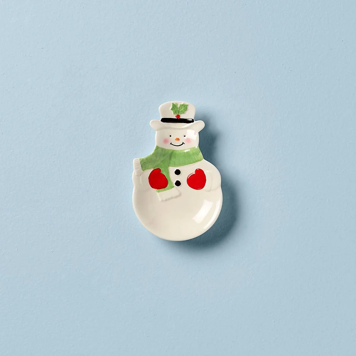 Holiday Snwmn Spoon Rest