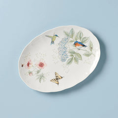 Butterfly Meadow Flutter Eastern Bluebird 16" Oval Ser