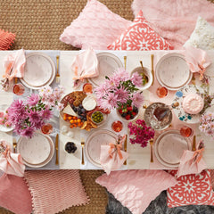Trianna White 14.5" Serving Platter
