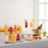 Tuscany Classics Champagne Glass Flute Set, Buy 4 Get 6