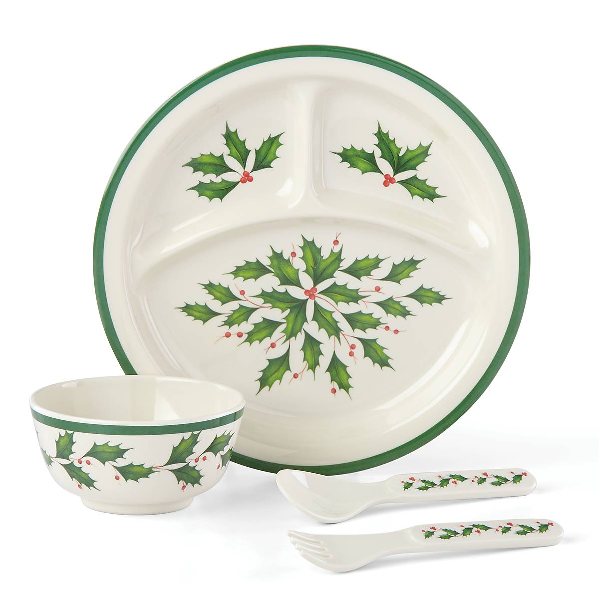 Holiday Children'S 4-Piece Dinner Set