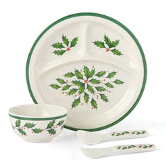 Holiday Children'S 4-Piece Dinner Set