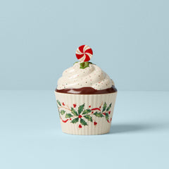 Hosting The Holidays Bakeshop Cupcake Candy Dish