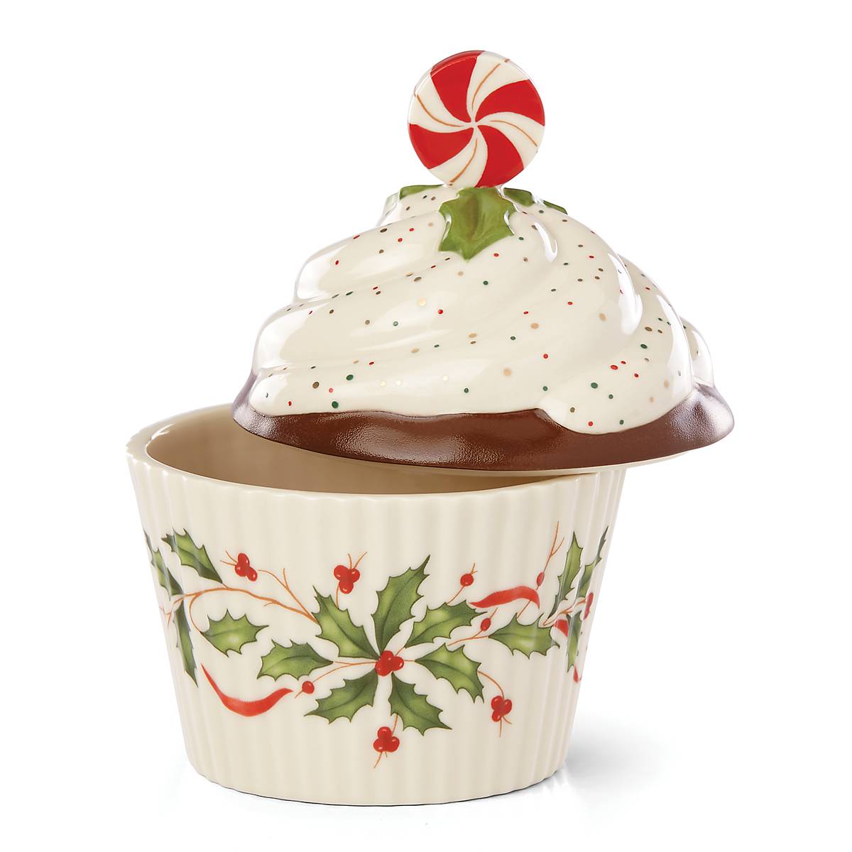 Hosting The Holidays Bakeshop Cupcake Candy Dish