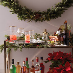 Holiday™ Gold 4-Piece Balloon Glass Set
