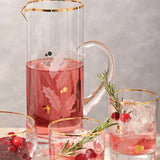 Holiday Gold Pitcher