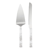 Silver Peony™ 2-Piece Dessert Set