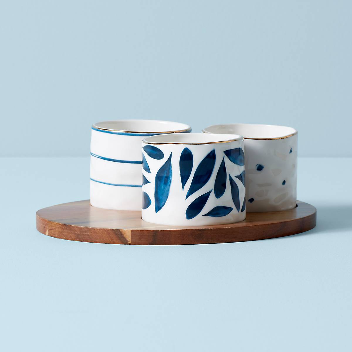 Blue Bay™ 4-Piece Snack Bowl & Tray Set