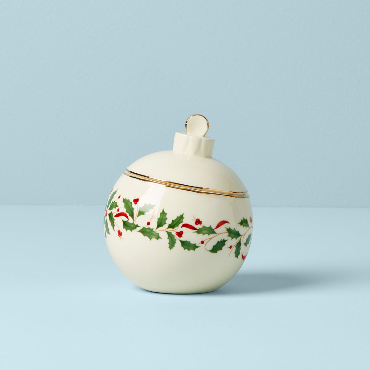 Holiday Ornament Candy Jar