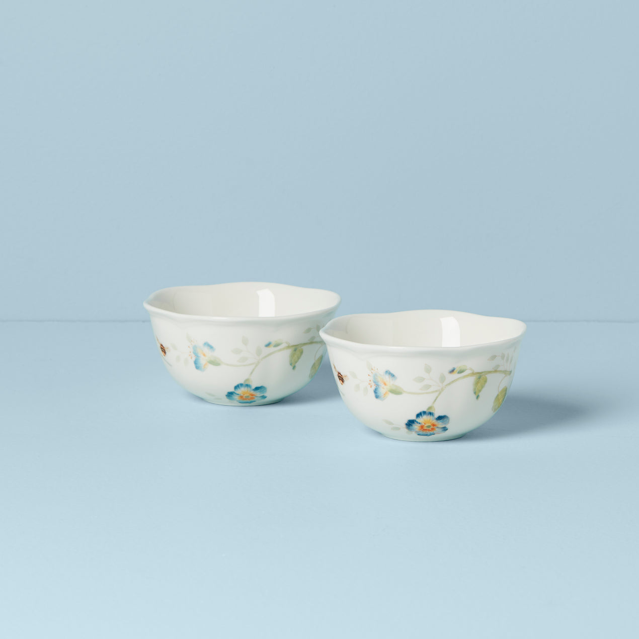 Butterfly Meadow 2-Piece Dessert Bowl Set