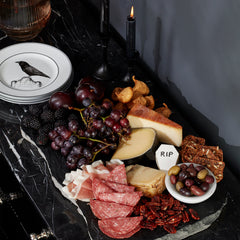 Vintage Halloween 4-Piece Dessert Plate Set