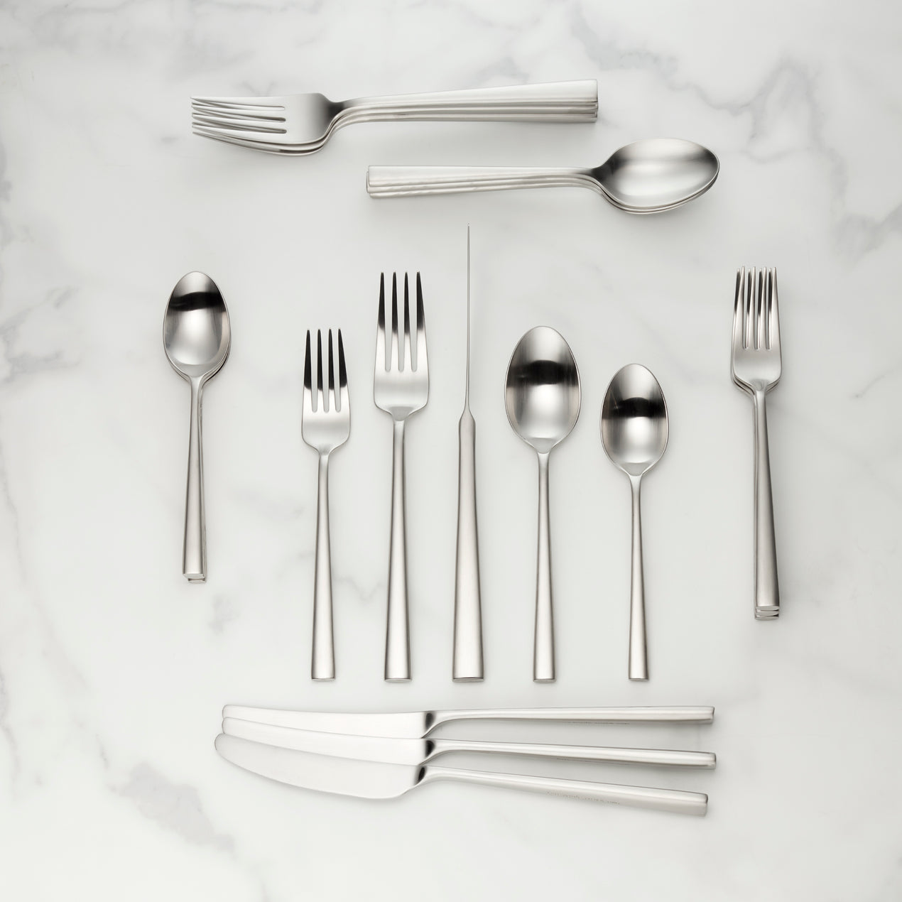 Malmo Satin 20-Piece Flatware Set