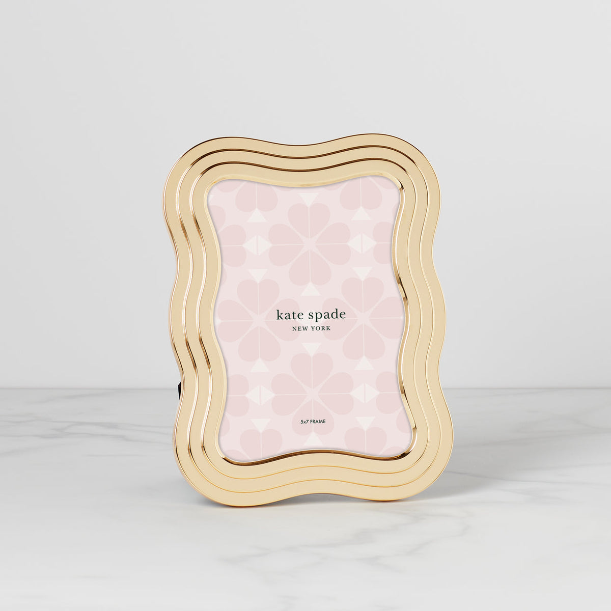South Street 5" X 7" Gold Wavy Frame
