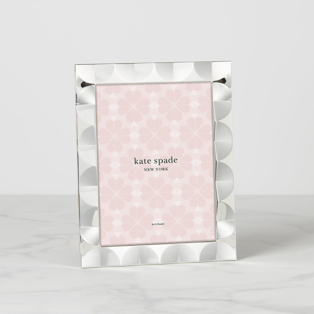 South Street 8" X 10" Silver Scallop Frame
