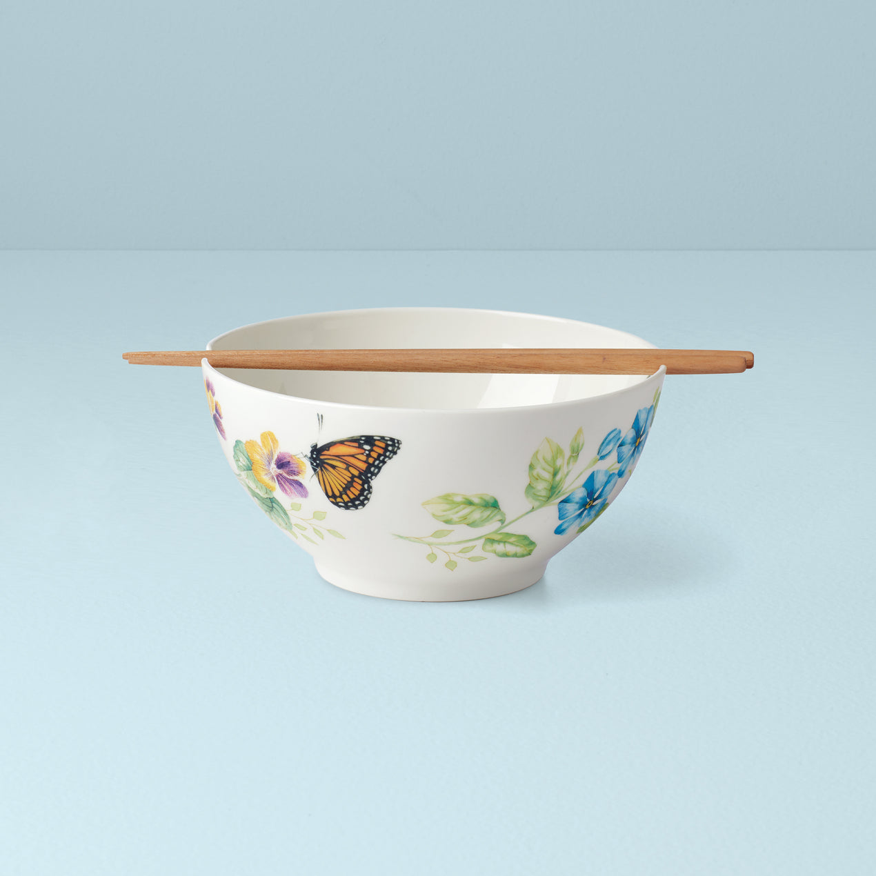 Butterfly Meadow Bowl & Chopsticks