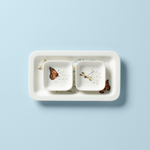 Butterfly Meadow Sushi Plate & Bowls