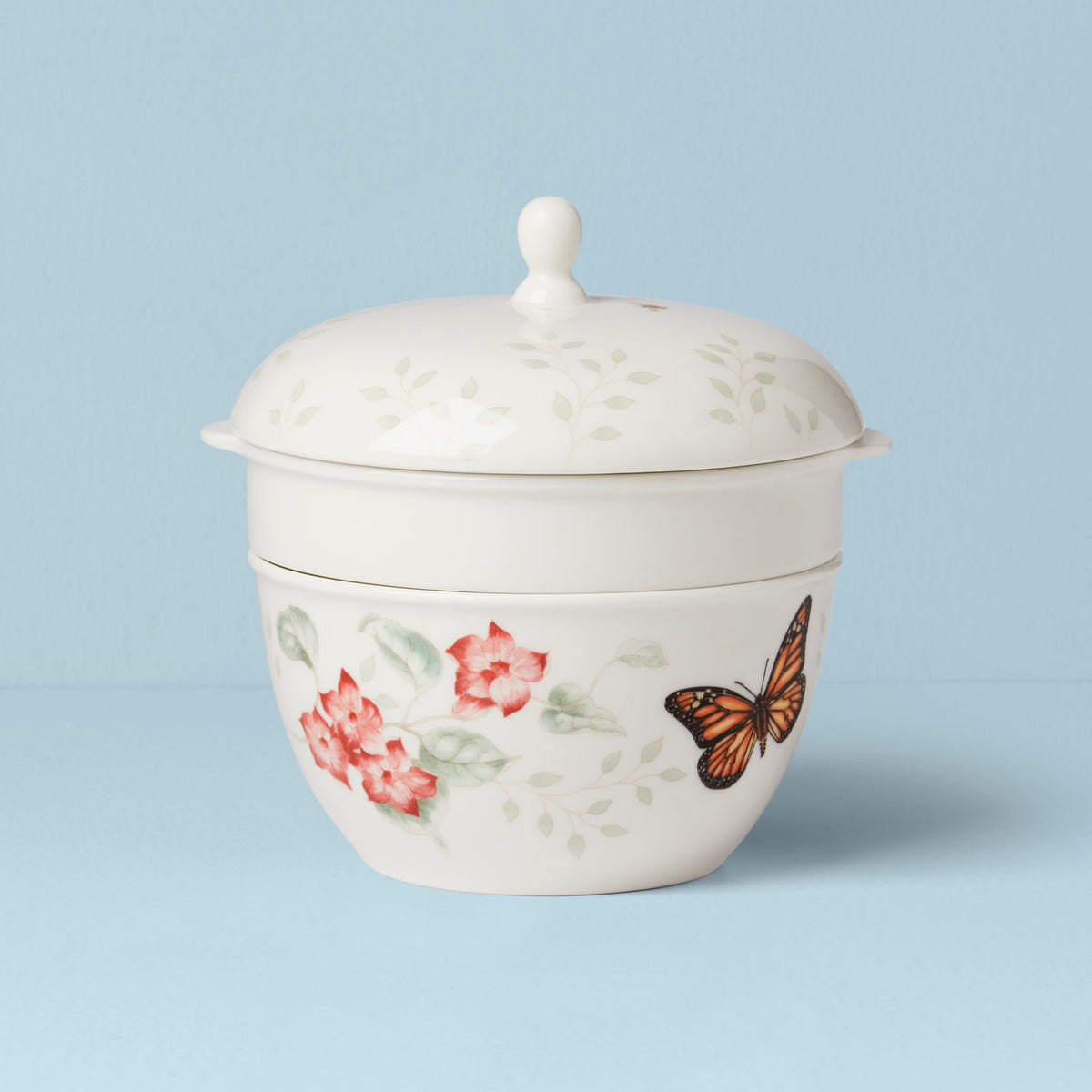 Butterfly Meadow 3-Piece Stackable Bowl Set