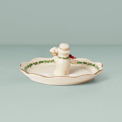 Snowman Treat Dish