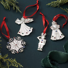 Jeweled Angel Ornament