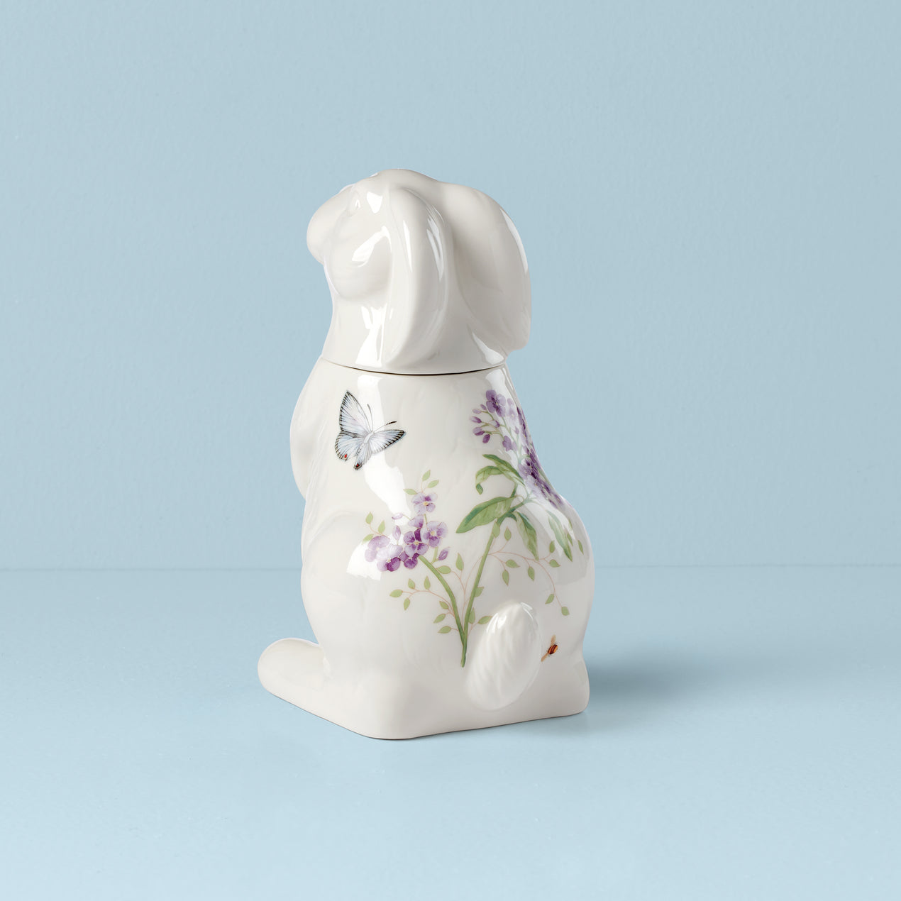 Butterfly Meadow Bunny Cookie Jar