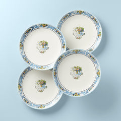 Autumn Studio 4-Piece Dinner Plate Set