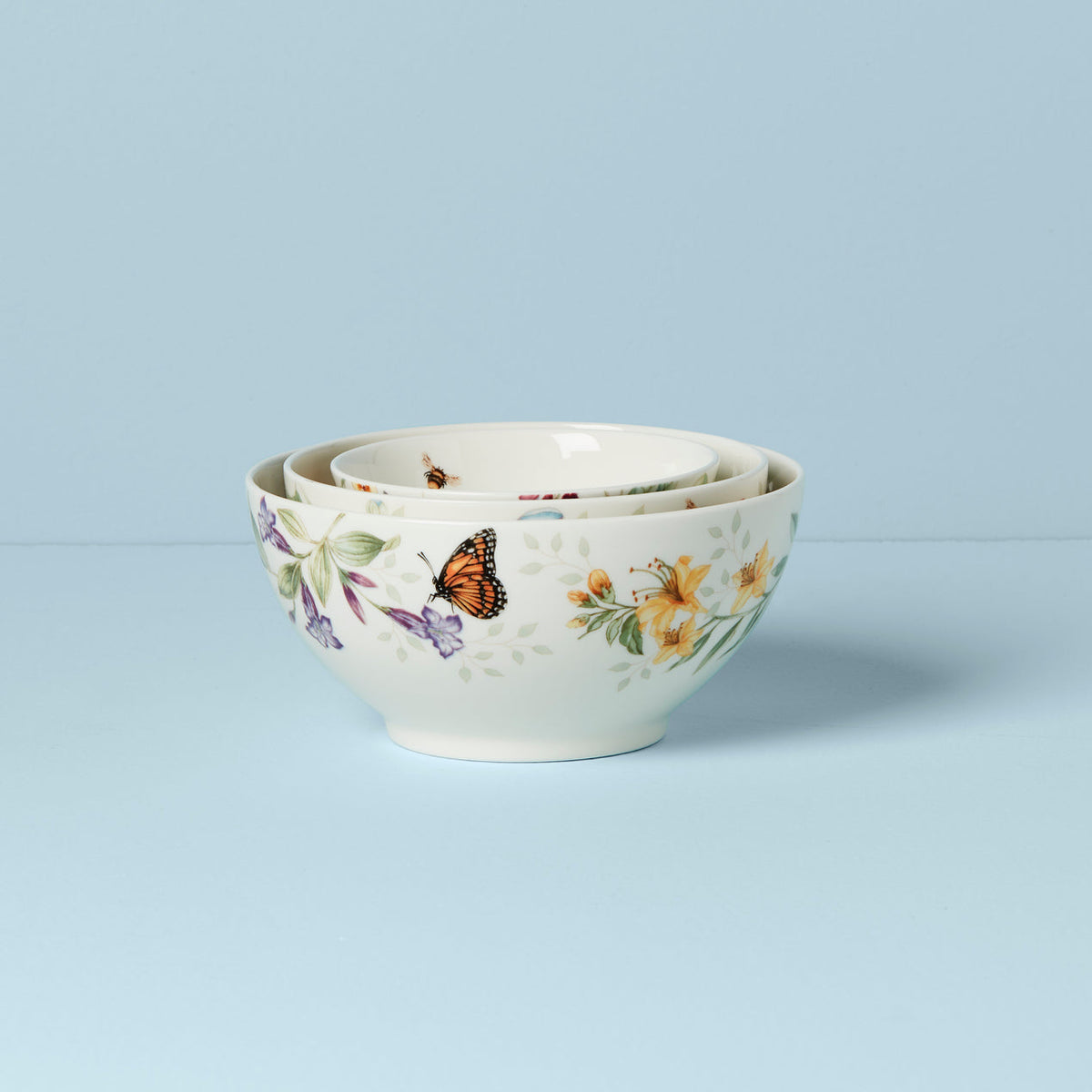 Butterfly Meadow 3-Piece Bowl Set