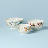 Butterfly Meadow 3-Piece Bowl Set