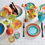 Lx Remix Assorted 4-Piece Accent Plate Set