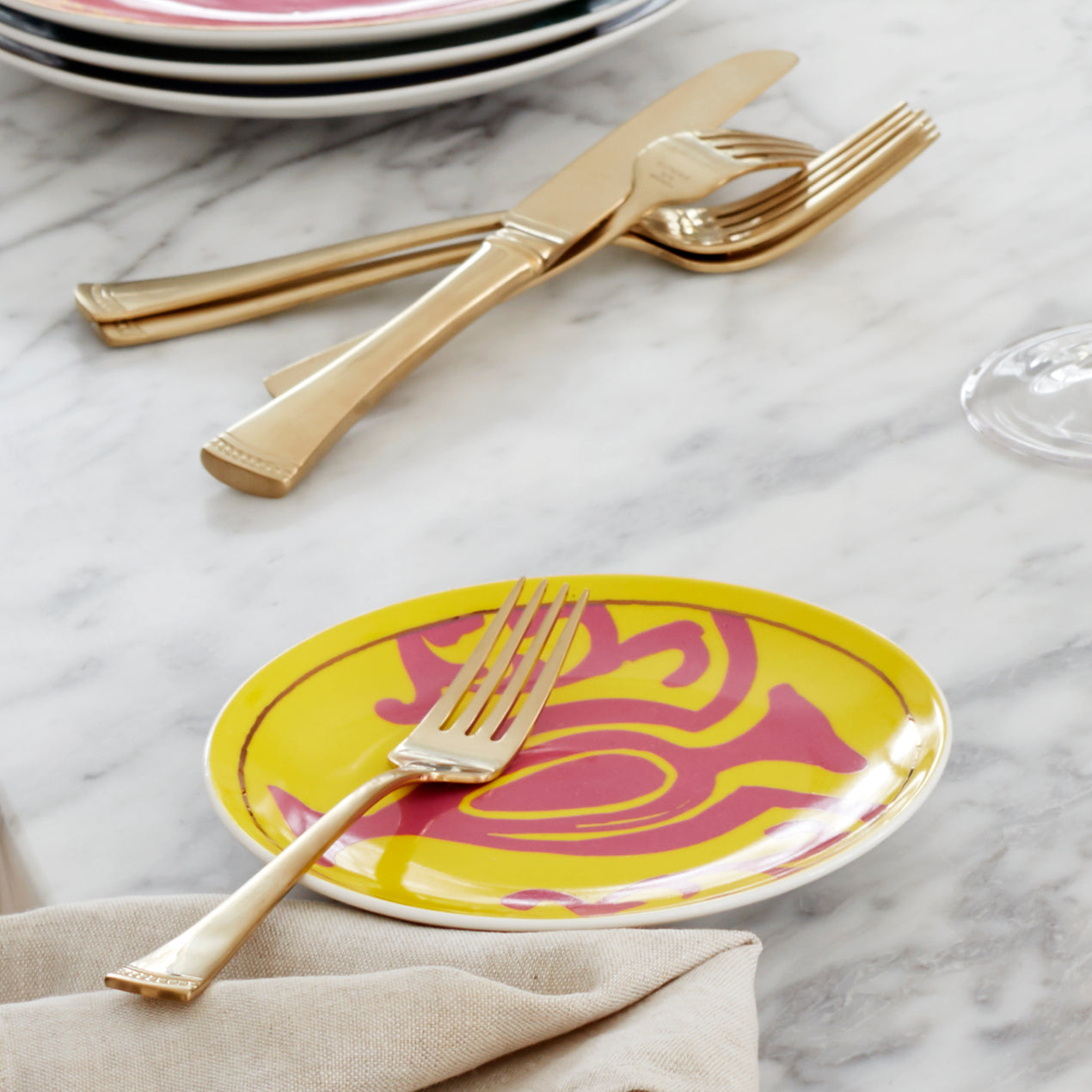 Lx Remix 4-Piece Tidbit Plate Set