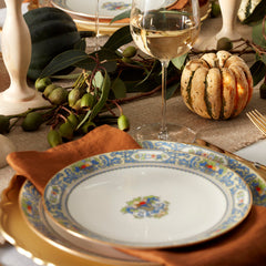 Autumn White 4-Piece Accent Plate Set