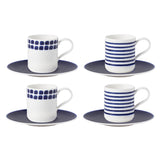 Charlotte Street 4-Piece Assorted Espresso Cups