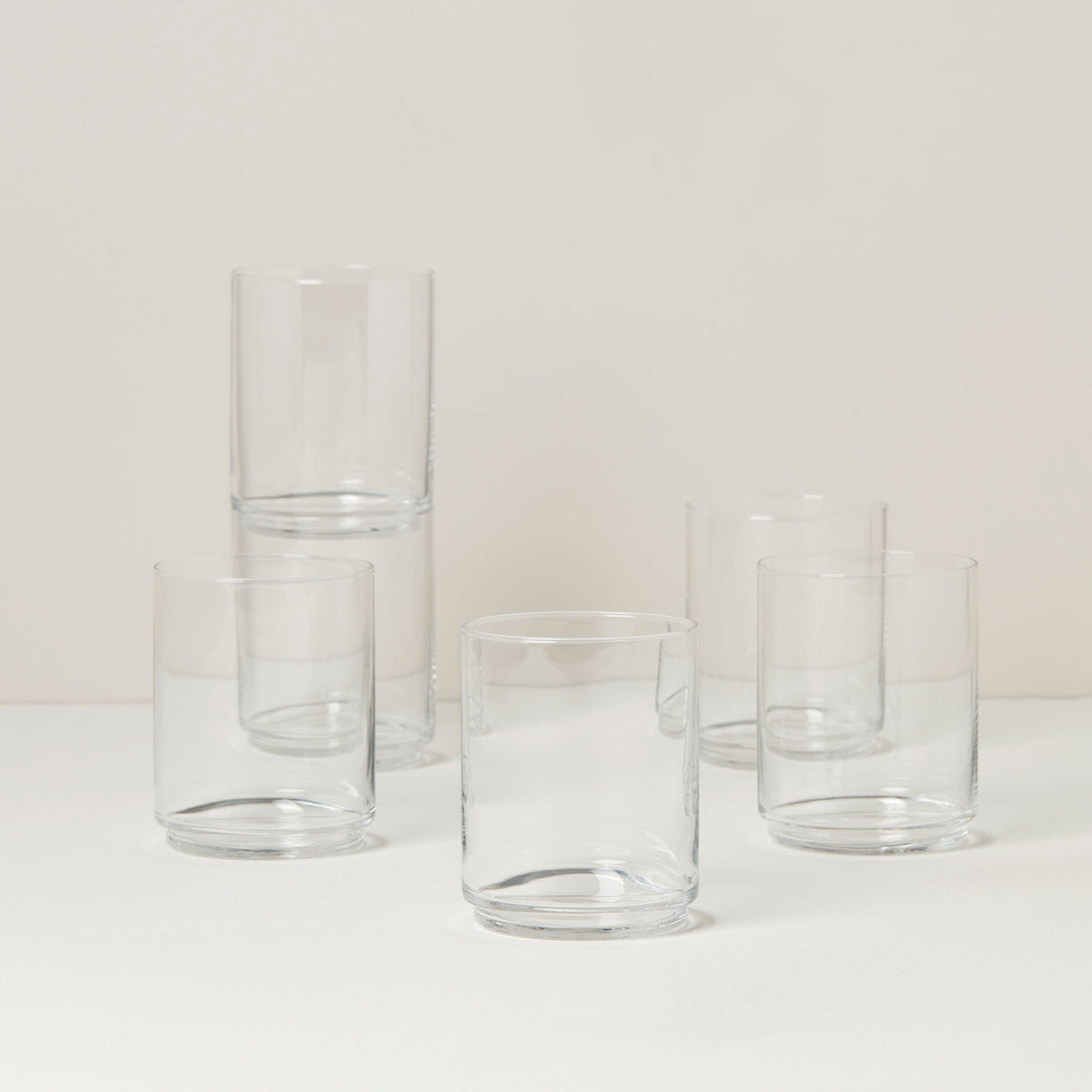 Tuscany Classics Stackable 6-Piece Tall Glasses