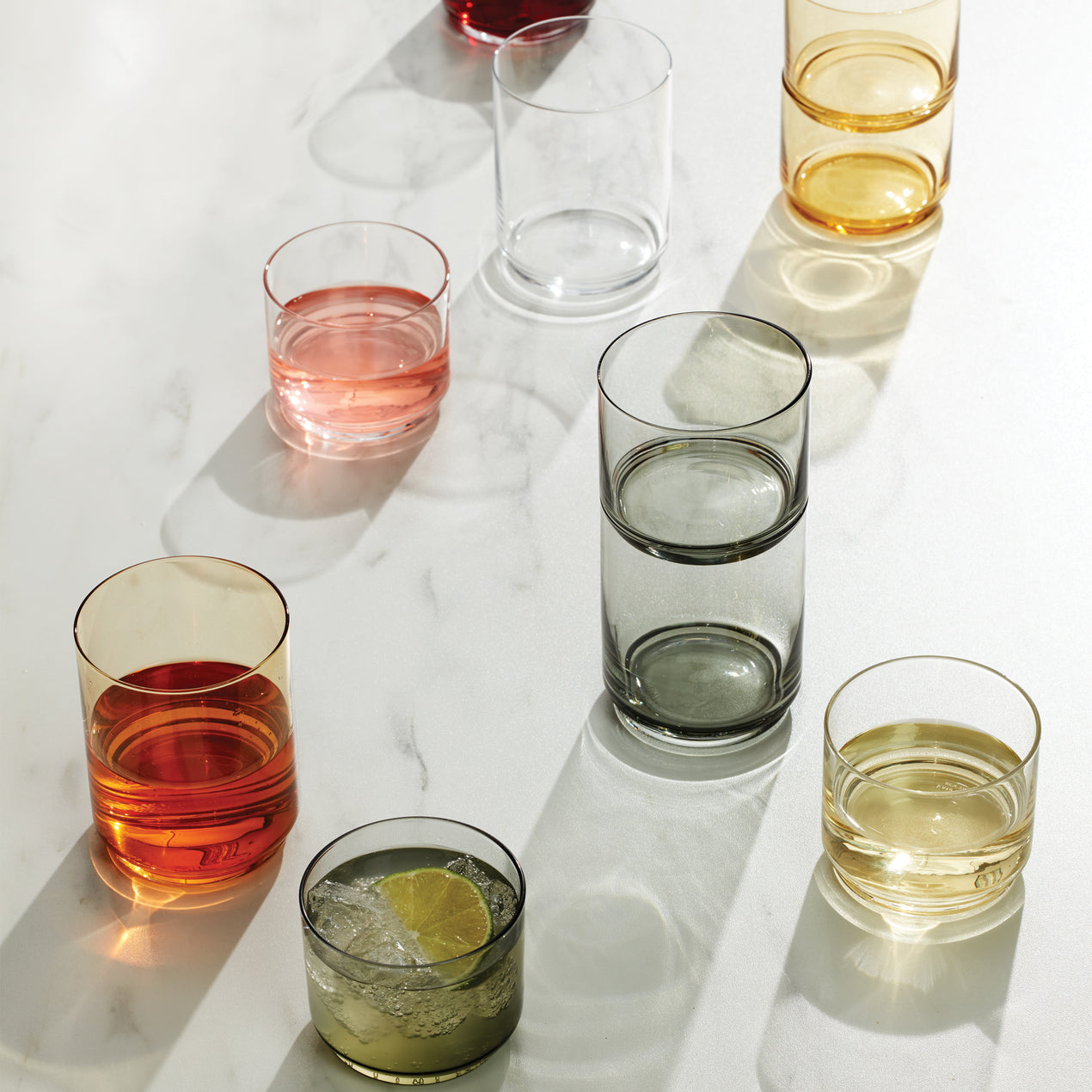 Tuscany Classics Stackable 6-Piece Tall Glasses