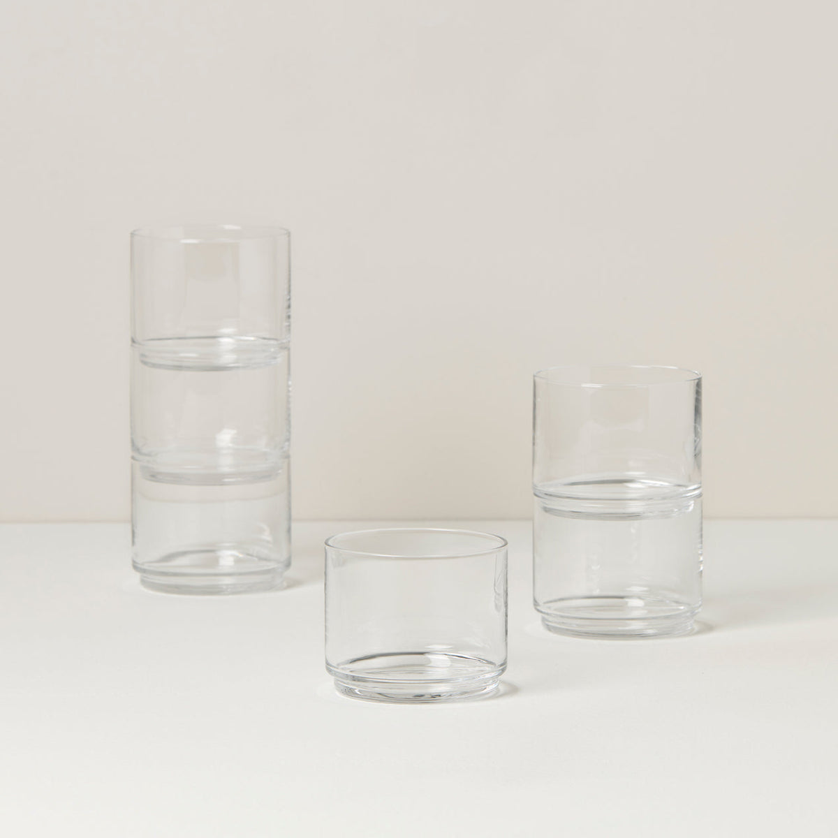 Tuscany Classics Stackable 6-Piece Short Glasses