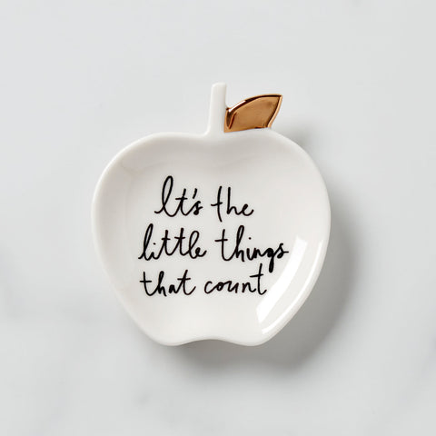 Charmed Life Apple Ring Dish